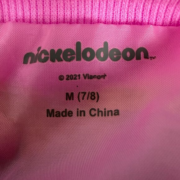 Nickelodeon Unicorn Shine Bright Jacket For Girls - Size M (7/8) Sequin Design - Picture 4 of 6